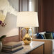 Belvedere 26.25 inch 150 watt Modern Brass Table Lamp Portable Light